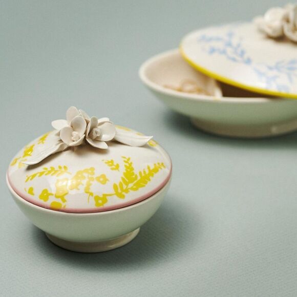 Anthropologie NWT Kendra Trinket Box Small - Picture 2 of 3